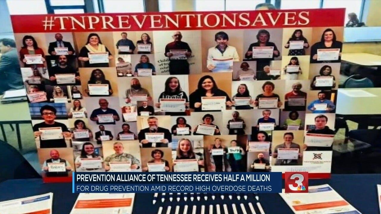 $500,000 grant awarded to Prevention Alliance of Tennessee to combat overdose deaths